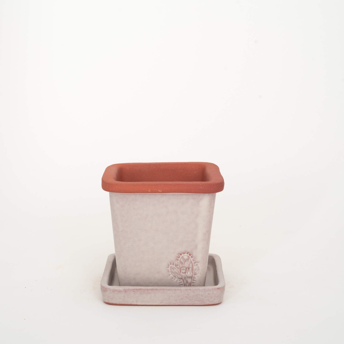 VASO QUADRADO PEQUENO 10x10 - FUSÃO