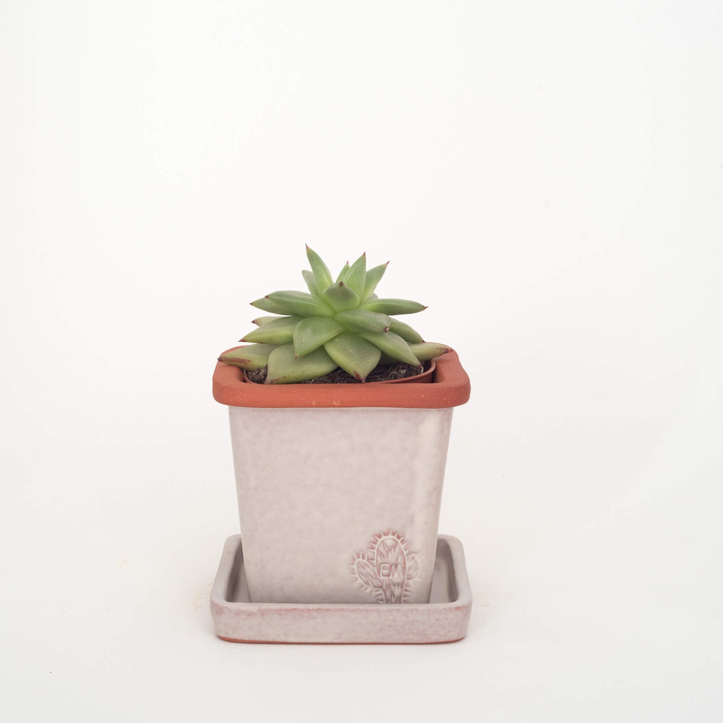 VASO QUADRADO PEQUENO 10x10 - FUSÃO